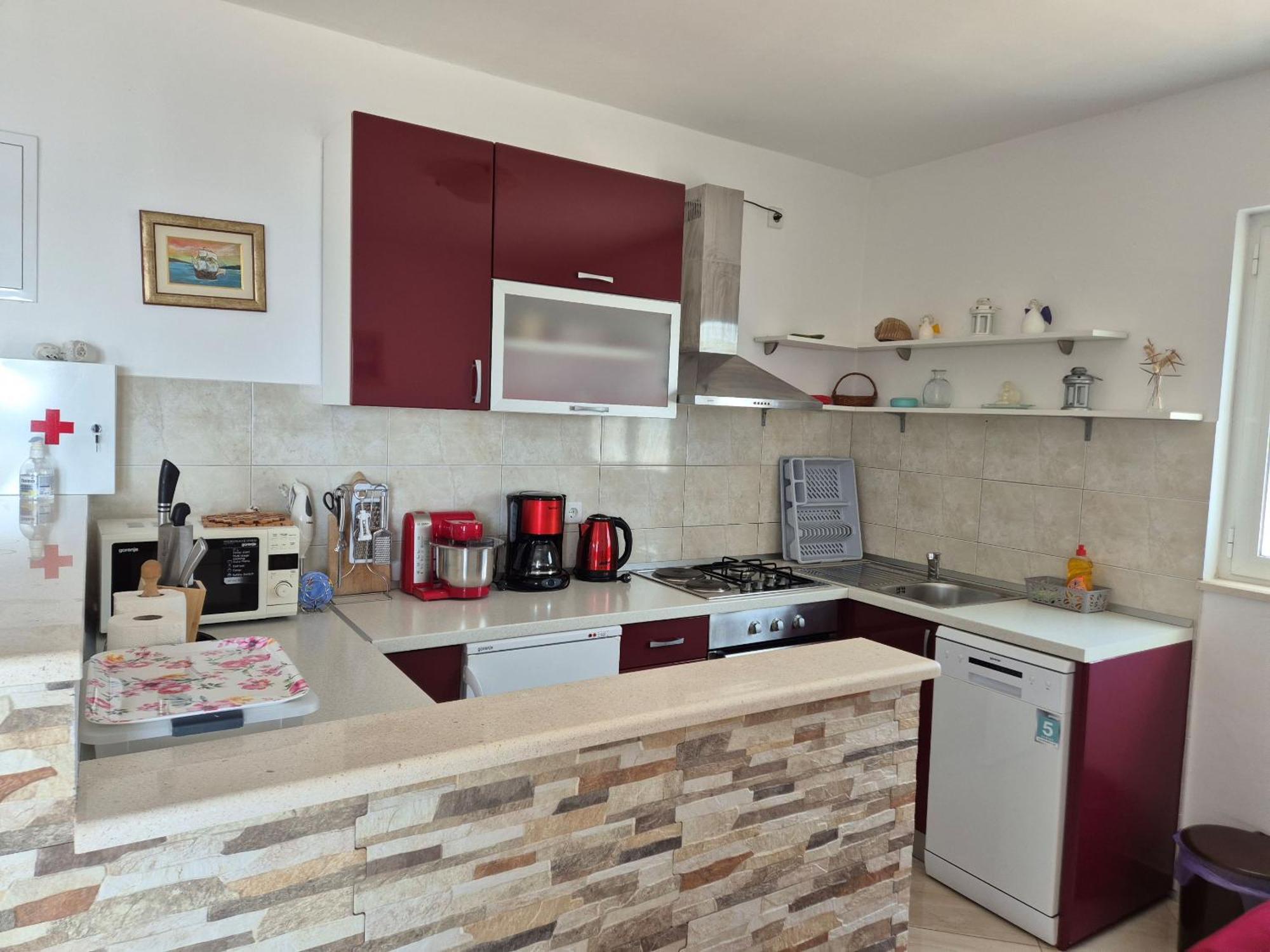 Apartment Kristic - Saplunara, Mljet Babino Polje 外观 照片